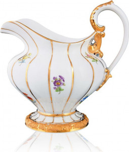 73288 Meissen Молочник 120мл "Форма - Икс" (россыпь цветов) Фарфор
