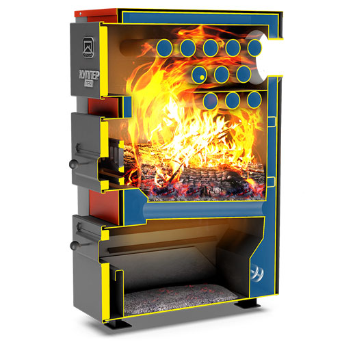 Твердотопливный котел Теплодар Куппер ПРО-28 1961 - Вид №1