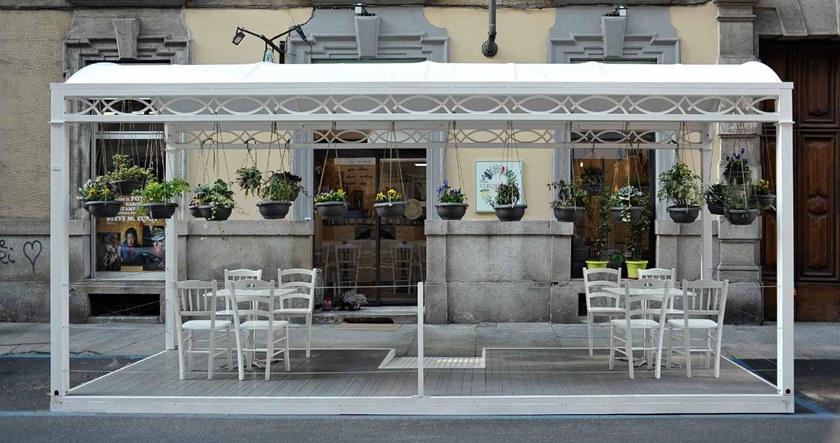 L'Officina by Adami Самонесущая пергола из металла sun-id-1406703 - Вид №7