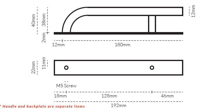 Латунная мебельная ручка Lo & Co Interiors Brera ARCH-00006750 - Вид №27
