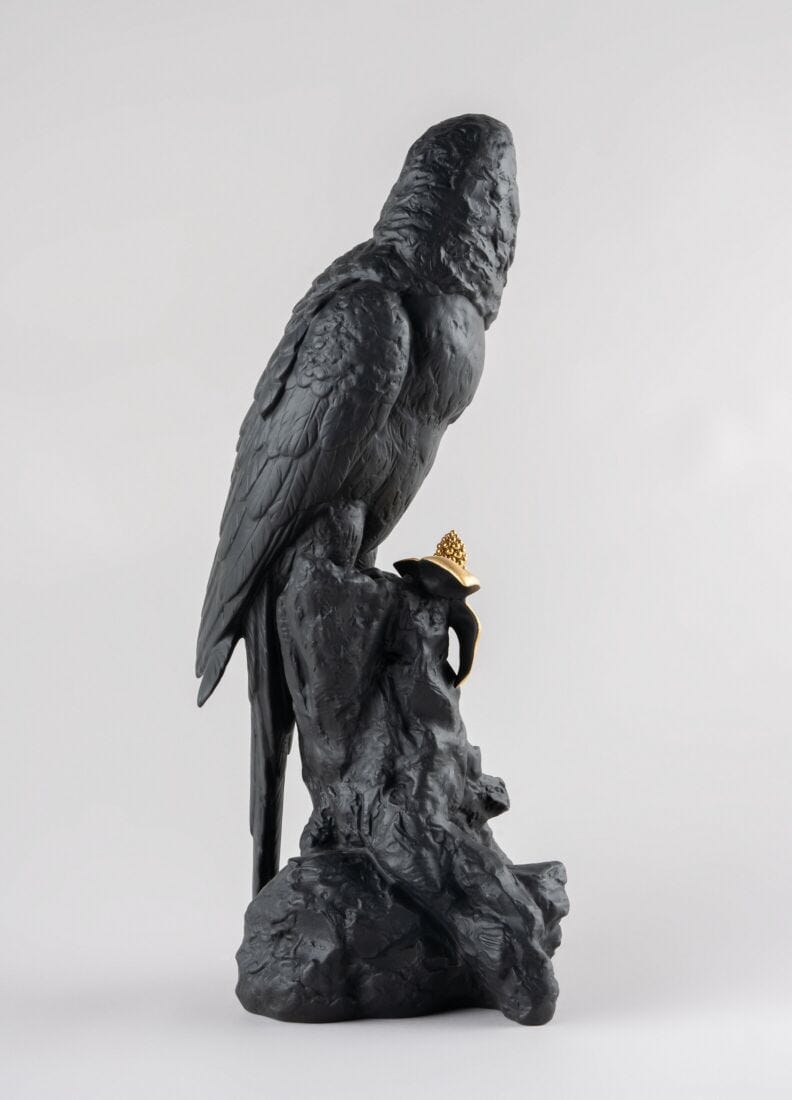 Фарфор безделушки Lladró MACAW (BLACK/GOLD) ARCH-00072394 - Вид №1