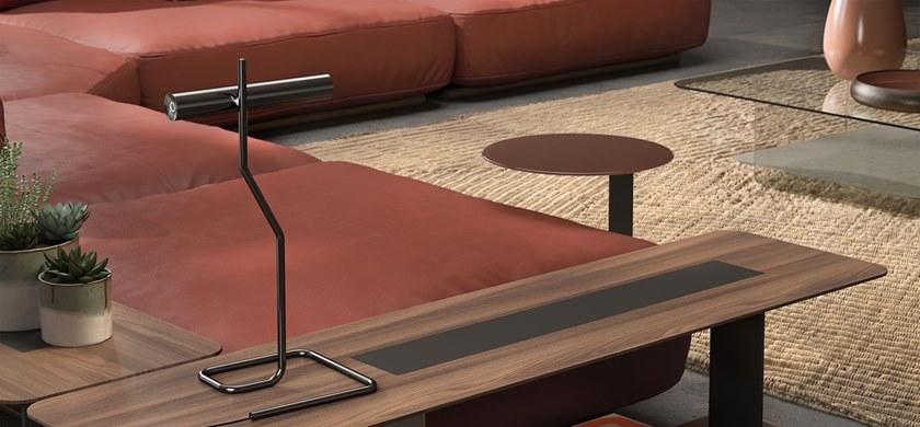 Natuzzi Регулируемая металлическая настольная лампа Colosseo sun-id-1397191 - Вид №3