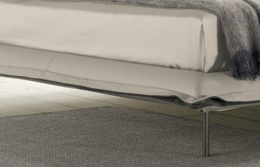 Natuzzi Двуспальная кровать с обивкой из ткани sun-id-1376677 - Вид №3