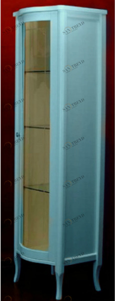 Витрина MIGLIORE Bella ML.BLL-VT451.DB со стеклянной дверцей, нежно-голубой ML.BLL-VE451.DB