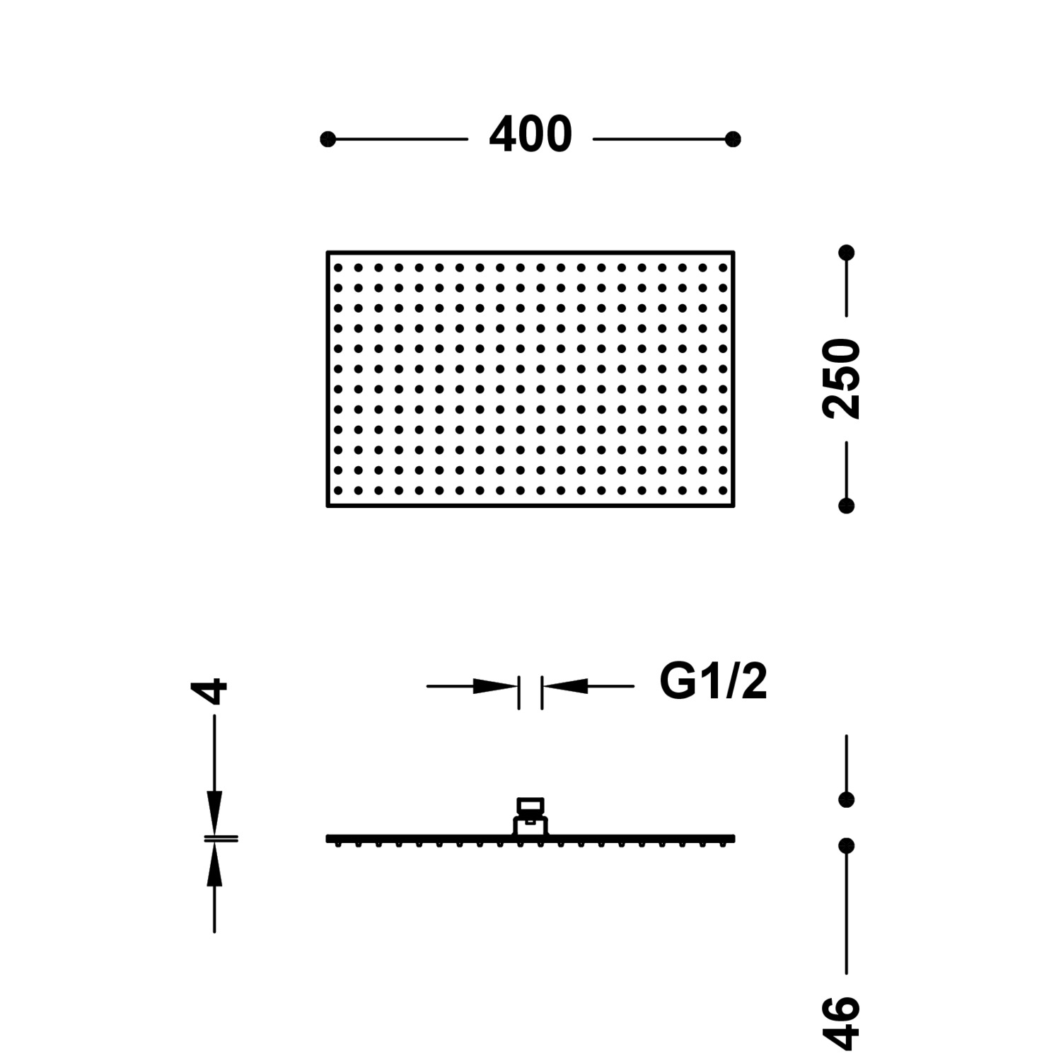 Насадка для душа-134315008AC TRES Showers - Вид №1
