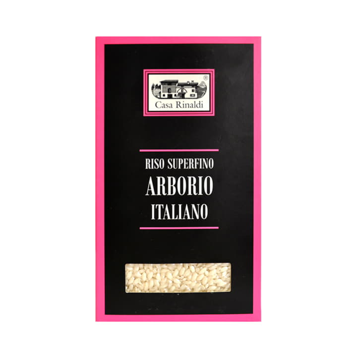 Рис Арборио среднезёрный обрушенный не полированный Casa Rinaldi 500 г Santreyd 12198 - Вид №1