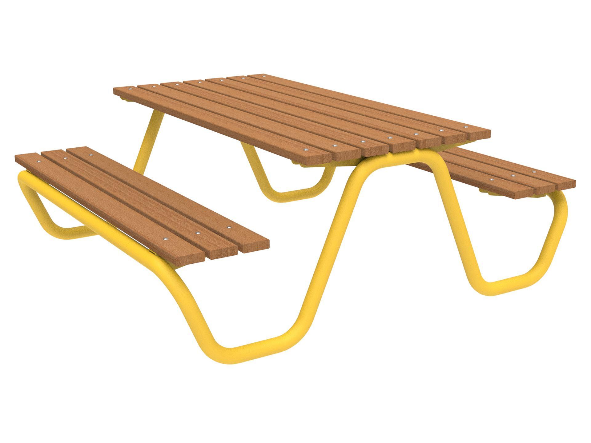 Стол для пикника со встроенными скамейками Lazzari GRAZ ARCH-00017279 - Вид №2