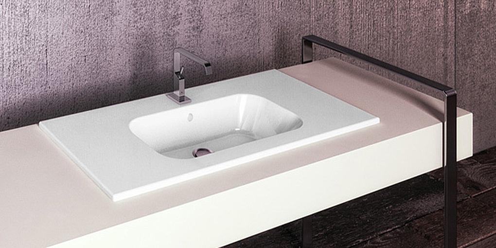 QS09651101 Встроенная раковина под столешницу овальная Disegno Ceramica  - Вид №1