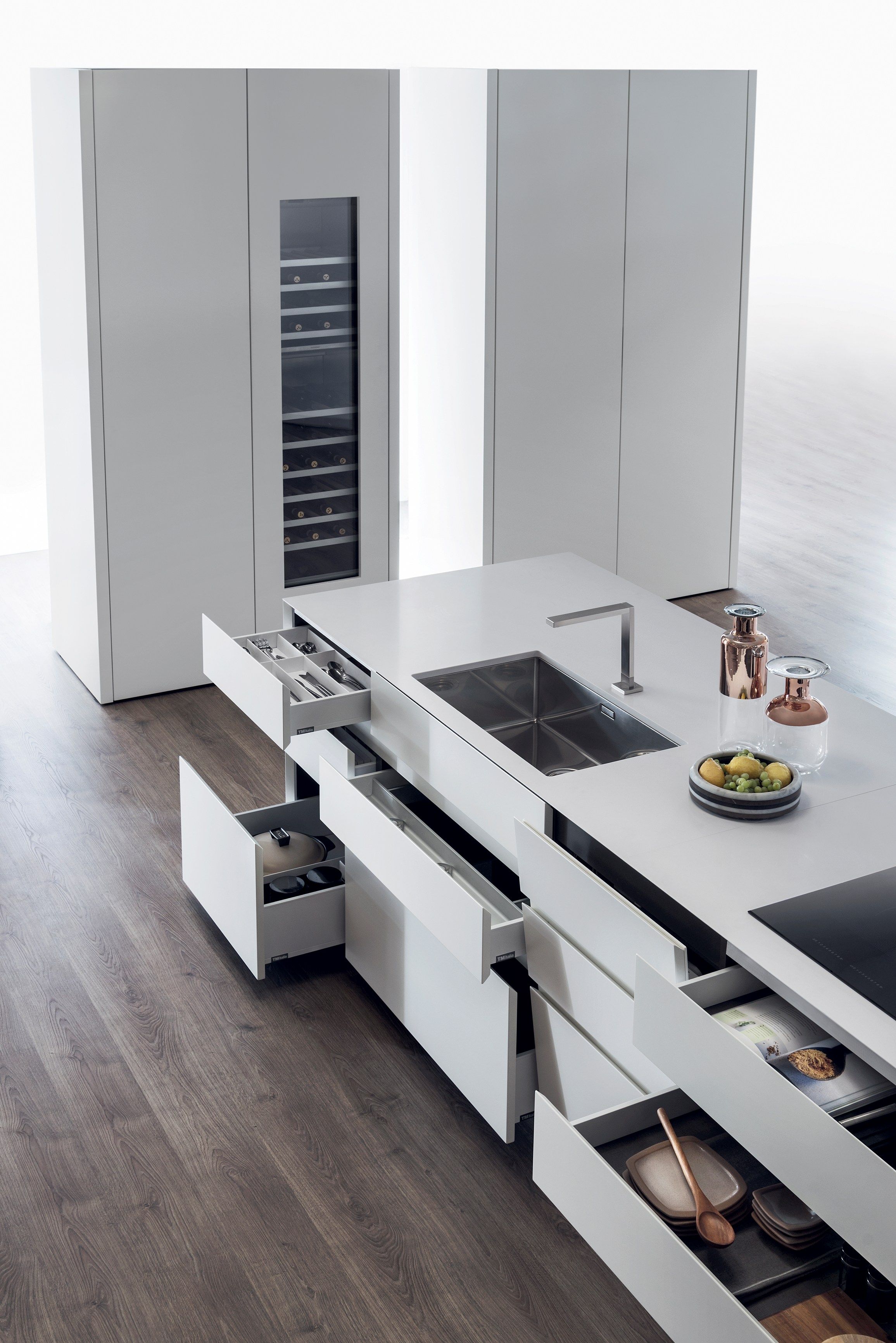 Кухня с островом TM Italia Cucine T30 ARCH-00111481 - Вид №3