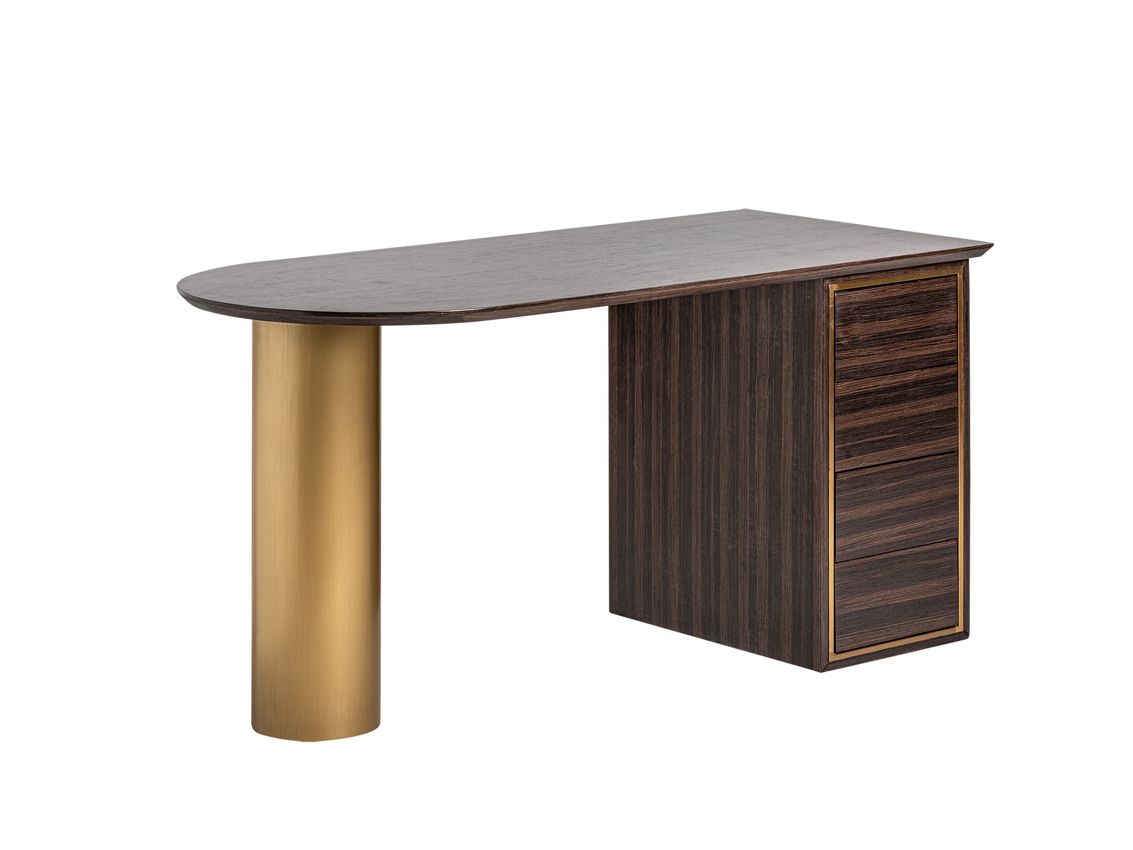 Стальной и деревянный стол с ящиками Vical Home CHEB ARCH-00138013