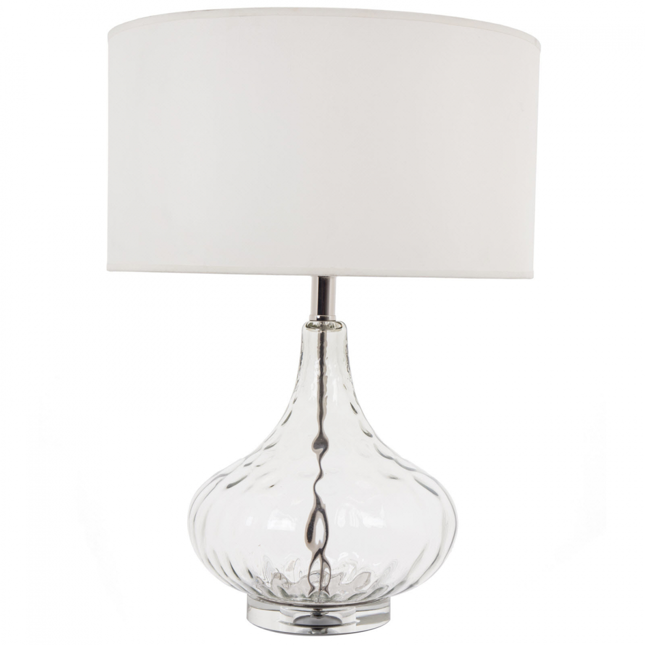Настольная лампа Marit от RVAstley 5248 RVASTLEY ВАЗА 061723 Белый;прозрачный  - Вид №1