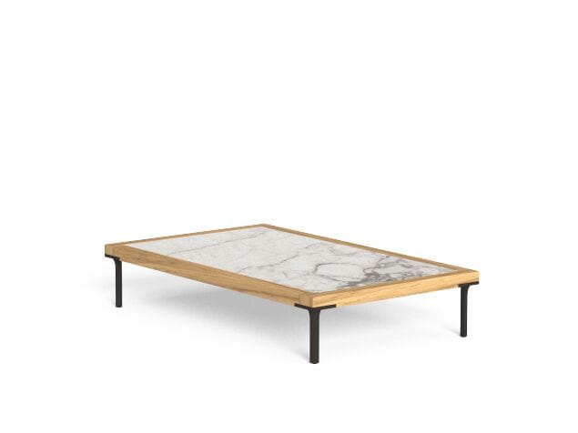 Низкий журнальный столик для сада Talenti CleoSoft-wood ARCH-00028111