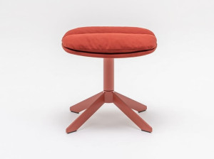 Тканевая мягкая спицевая подставка для ног