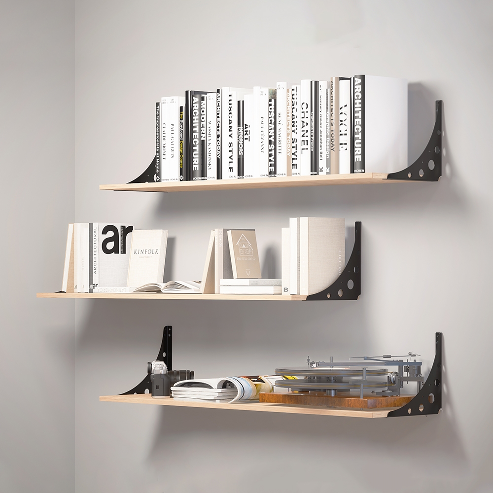 Кронштейн Mун , 250x250x26 мм, черный LJPS0134 Public Steel Россия  - Вид №7