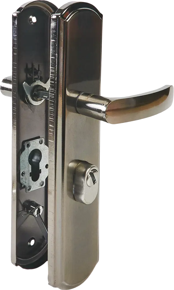 НОРА-М Ручка на планке для китайских дверей с автозапиранием 85539455