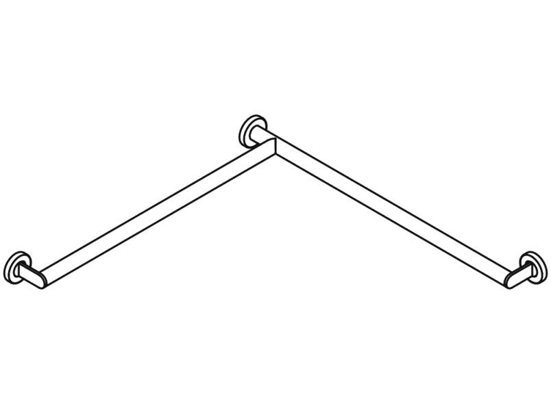 900.35.1S2XA Поручни для душа и ванны, специальные длины HEWI Greifen  - Вид №2