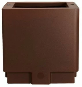 Hobby Flower Квадратный горшок из полиэтилена с автоматическим поливом City