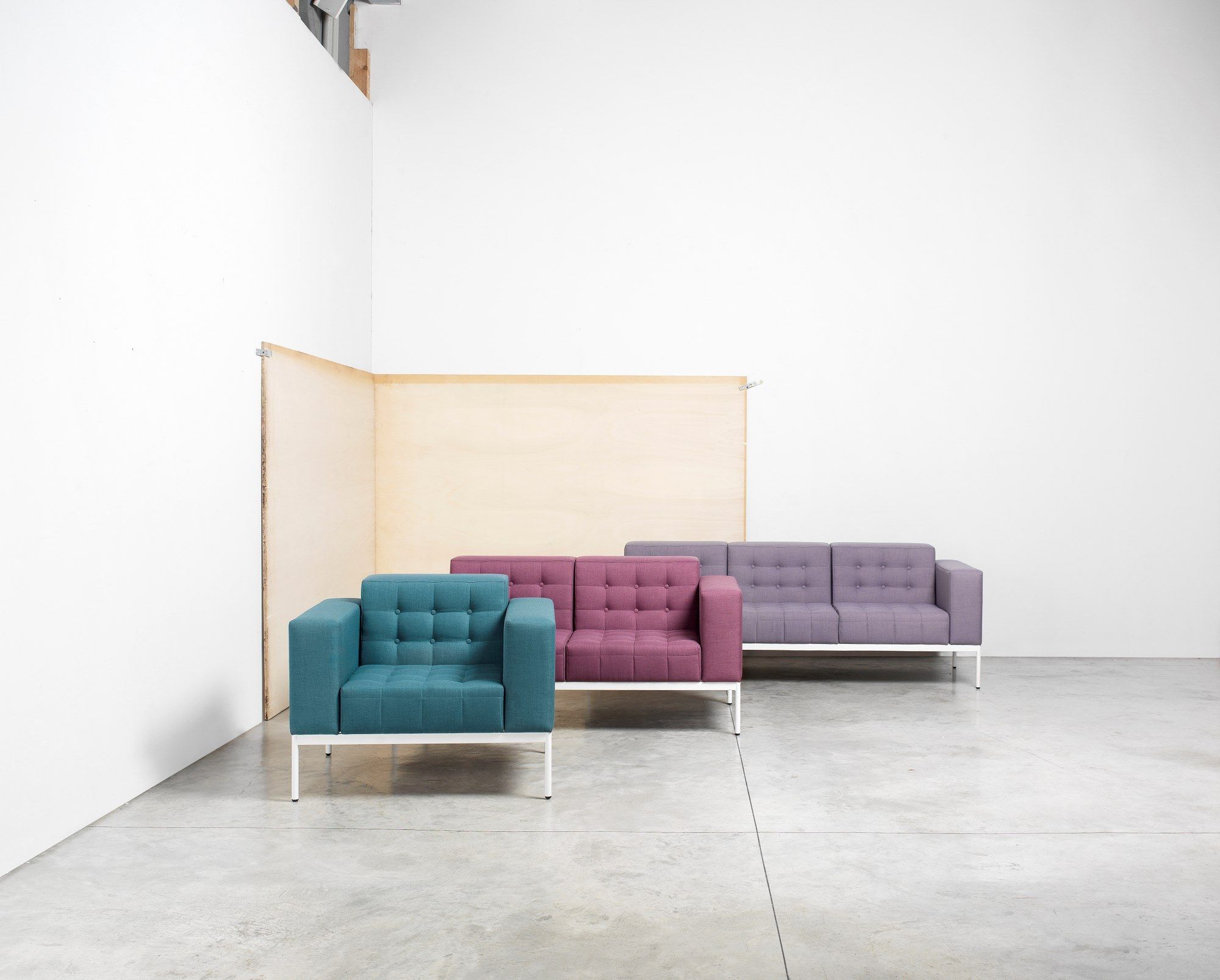 2-местный тканевый диван capitonné SITIA Classmade ARCH-00028921 - Вид №1