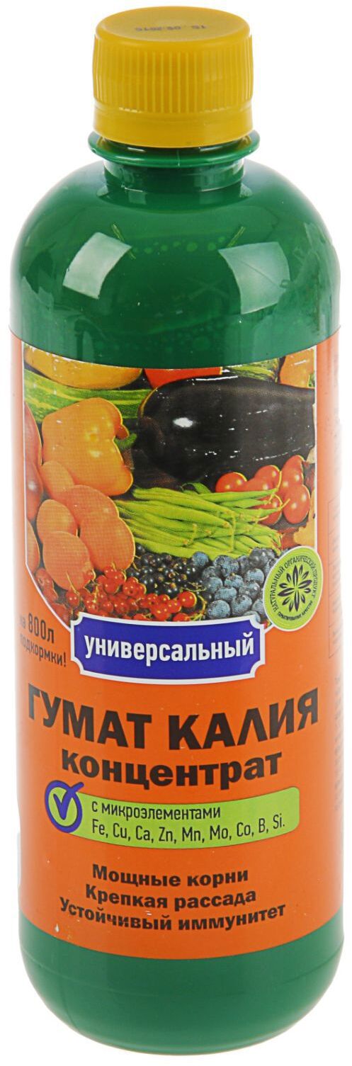 91082716 Гумат калия универсальный 0.5 л STLM-0474934 ДОЛИНА ПЛОДОРОДИЯ