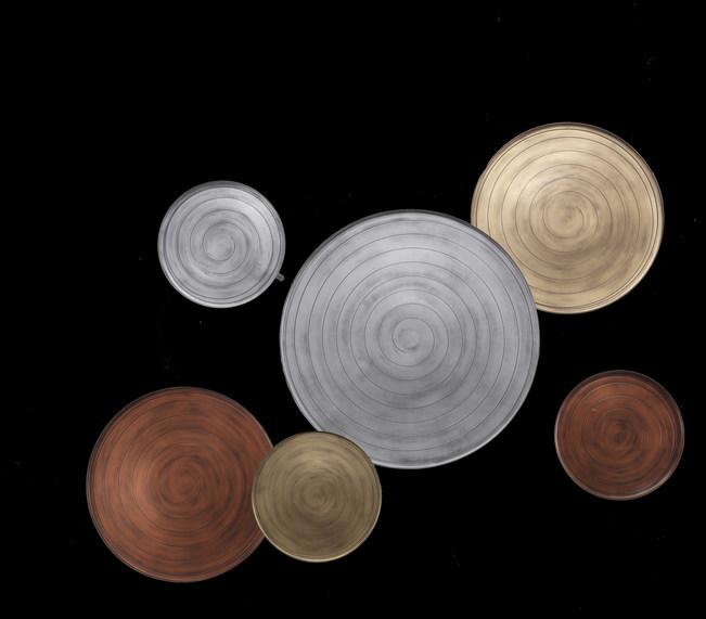 Oliver B. Круглый алюминиевый журнальный столик Oliver b. casa sun-id-1447957 - Вид №3