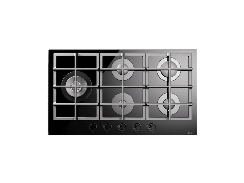 Газовая плита из закаленного стекла Ilve Professional Plus ARCH-00063831