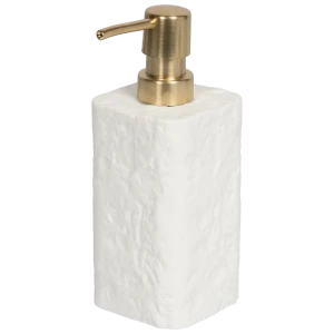 Дозатор для жидкого мыла Vidage Агра белый полирезин 89380359