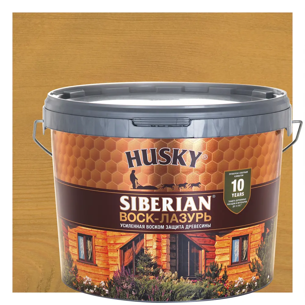 Воск-лазурь Husky Siberian для дерева - защита и эстетика в одном решении 86765153 STLM-0071516