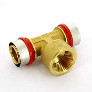 Тройник пресс-В TIEMME 40х1"1/4х40