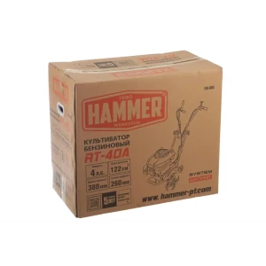 98258360 Культиватор бензиновый Hammer 118-005, 4л/с 26см STLM-0951007
