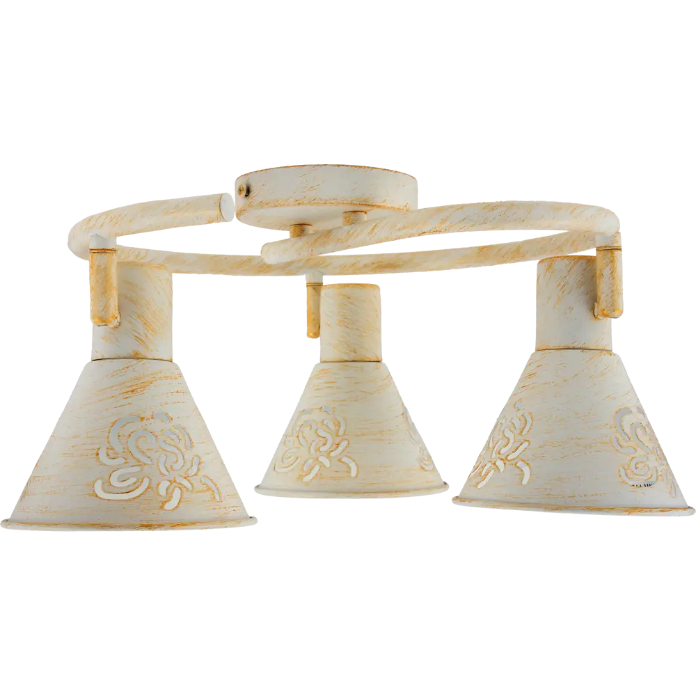 Спот Conto, 3 лампы, 6 м², цвет белый/патина 82103042 STLM-2012672 Arte Lamp  - Вид №2