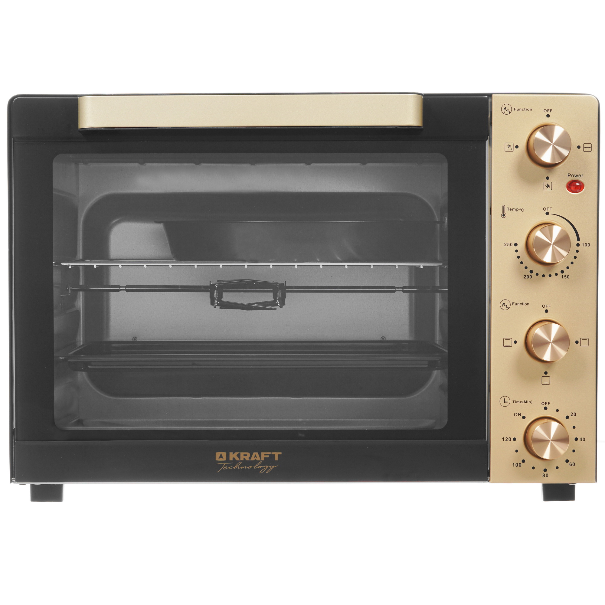 8199698 Мини-печь Kraft Technology TCH-MO 6011 RKGL черный STDN-0057836