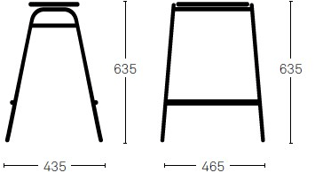 Deadgood Барный стул высокий деревянный с подставкой для ног Working girl Wg1m/l - Вид №21