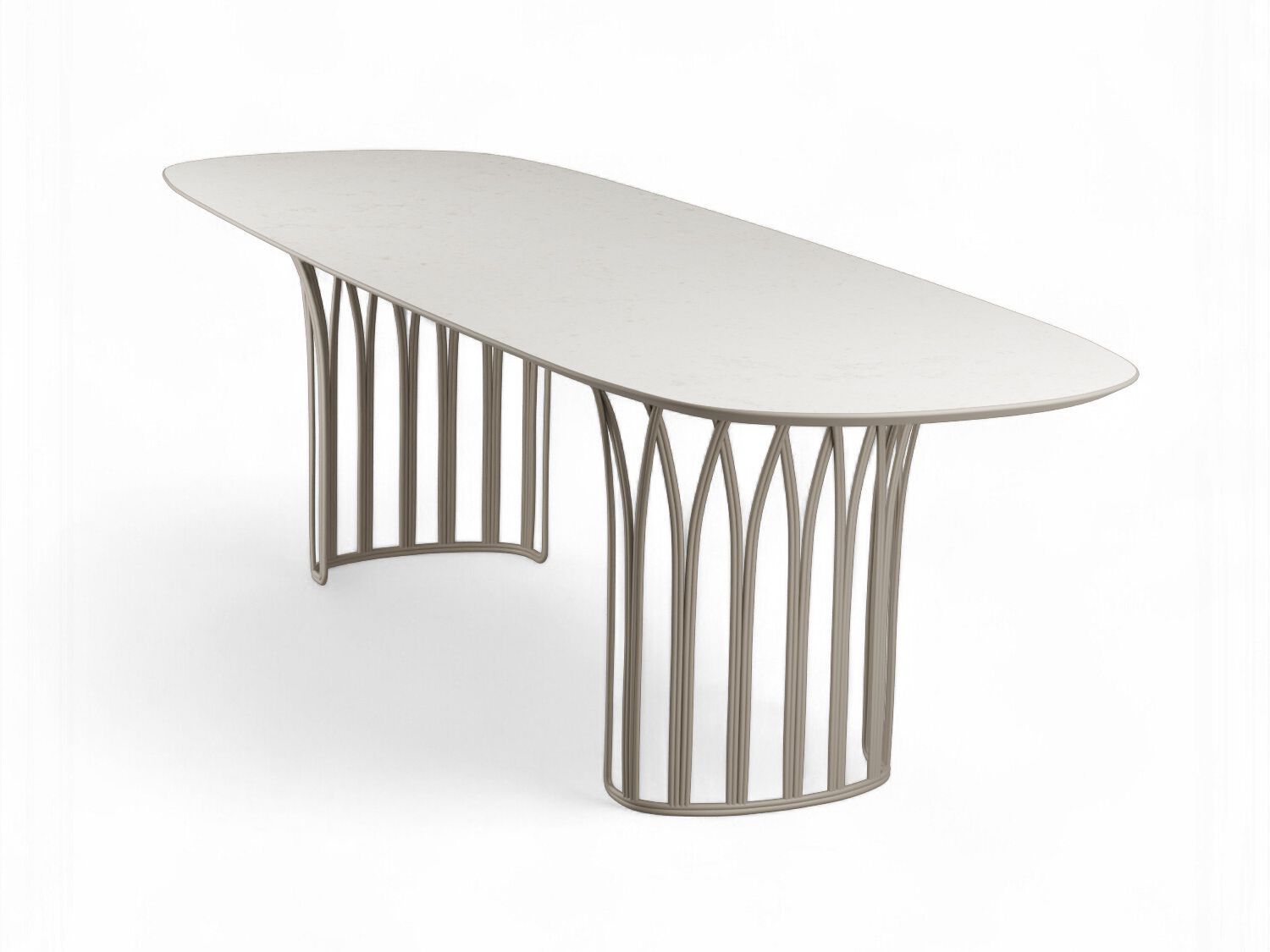 Алюминиевый прямоугольный садовый стол YAAZ Koru ARCH-00045414