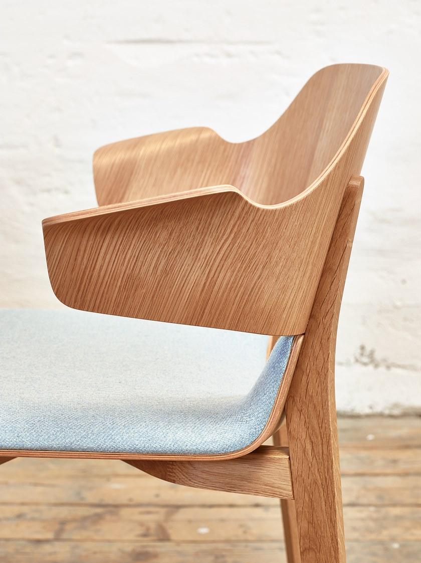 TON Деревянный стул со встроенной подушкой Leaf 323 437 - Вид №4