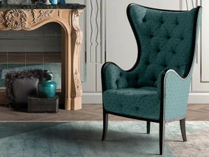 Prestige Кресло из мягкой ткани Capricci Cvh023t