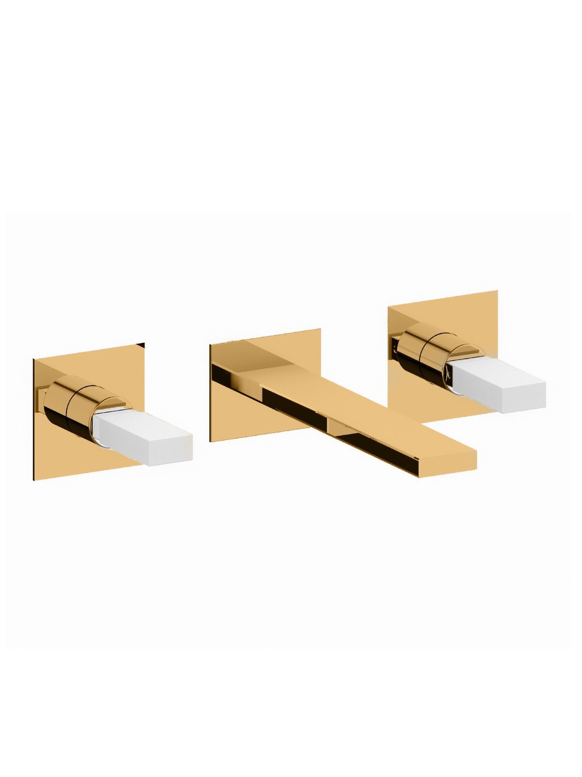 Настенный смеситель для раковины с 3 отверстиями без слива Rubinetterie Frattini Vita Due ARCH-00124133 - Вид №4