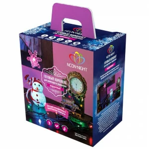 Набор Подарочный цвет гирлянд Мультиколор SUPERNW ГИРЛЯНДЫ, ГИРЛЯНДЫ И ОСВЕЩЕНИЕ 099210 Разноцветный