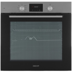 9175845 Электрический духовой шкаф DEXP Frypro-02 серебристый