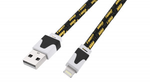 566110 Кабель RCC-221 Black (USB - Apple lightning) Ritmix
