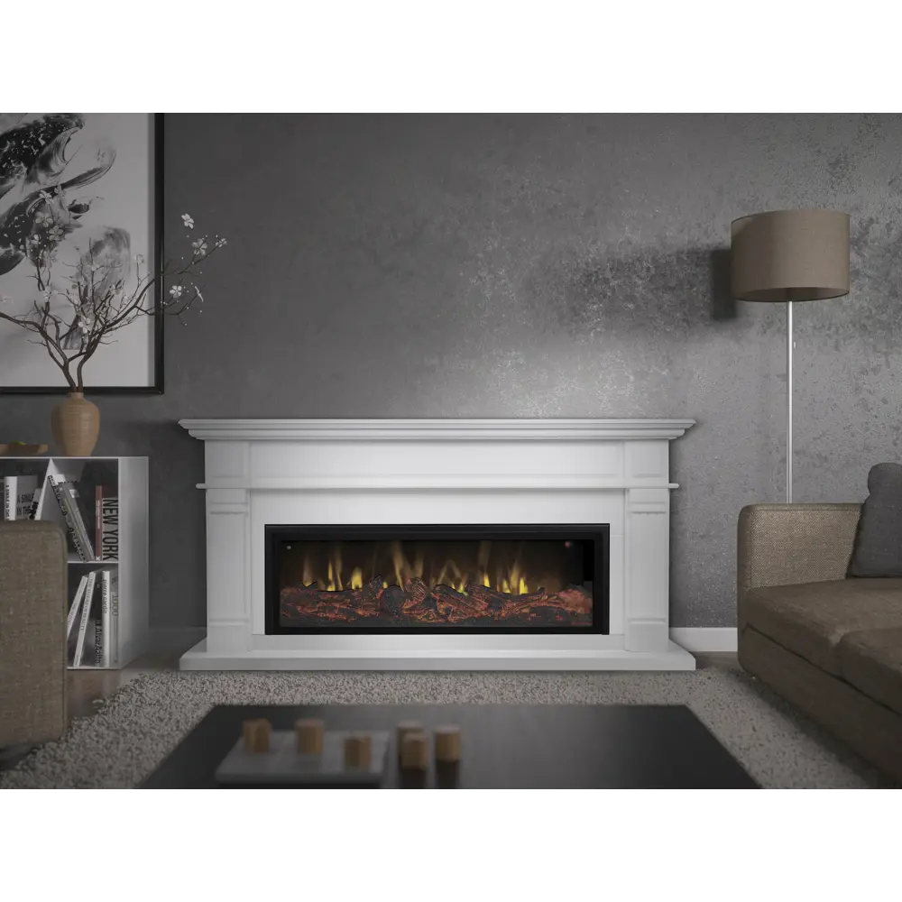Обрамление Islandia 42 под очаг Saphir 42/Beverly 1000 белый дуб REALFLAME STLM-2162689 - Вид №5