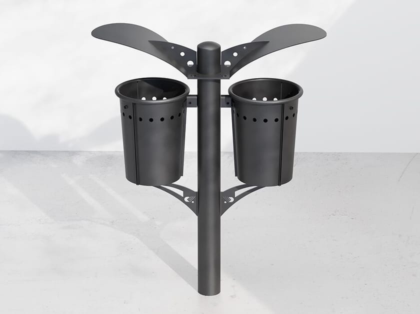 Открытый металлический подземный держатель для мусора DIMCAR ARCH-00054749