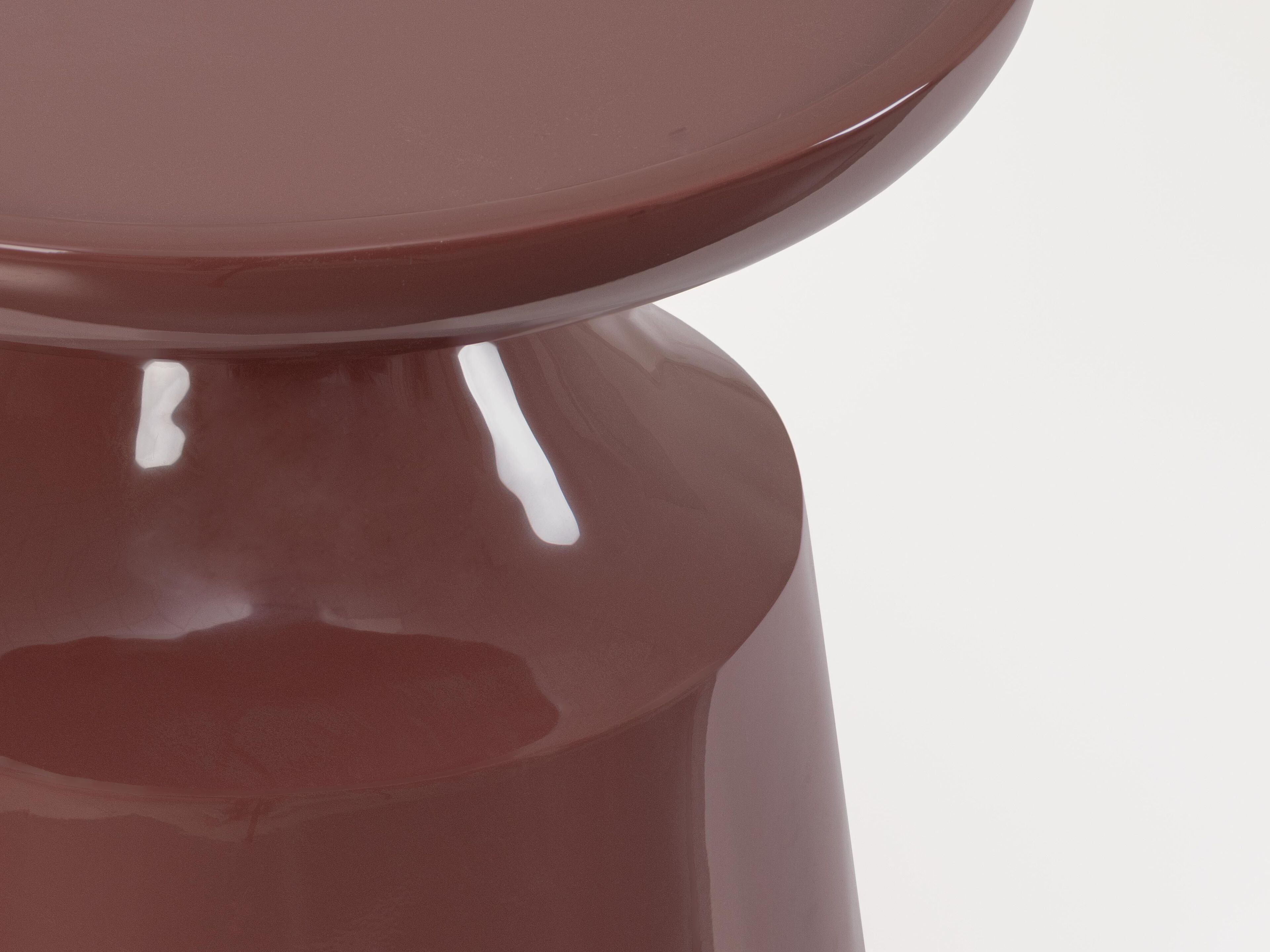 Круглый журнальный столик из МДФ BIZZOTTO Otilia ARCH-00086173 - Вид №2