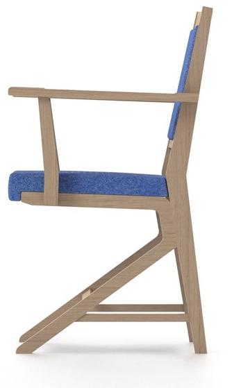 PIAVAL Стул из ткани с подлокотниками Swing | health & care 32-63/6 - Вид №4