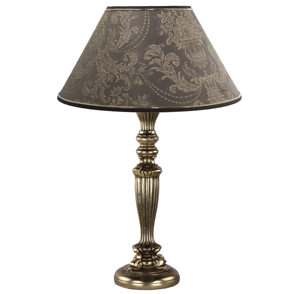 32116,34013 Настольная лампа Богемия Бронза Голдбраун BOGACHO 4627138247884, 4627179657697