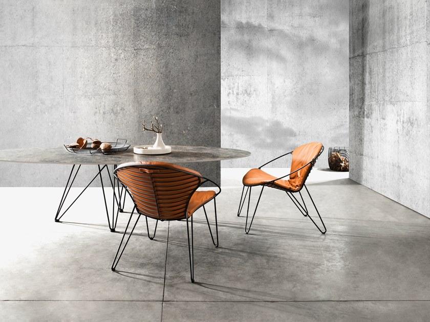 Joli Штабелируемое кожаное кресло Wire sun-id-1426177 - Вид №6