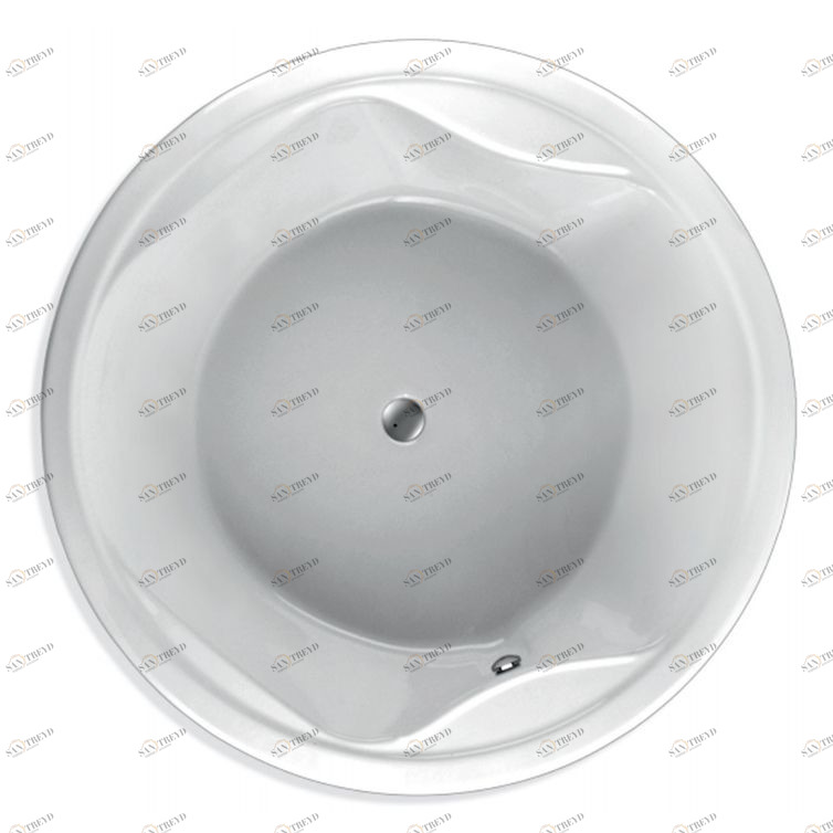 Mauersberger Ванна акриловая круглая 195х195 COPERI 1519500101