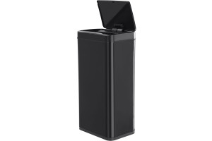 16363644 Сенсорное ведро для мусора STB-40 BLACK 00000201238 TESLER