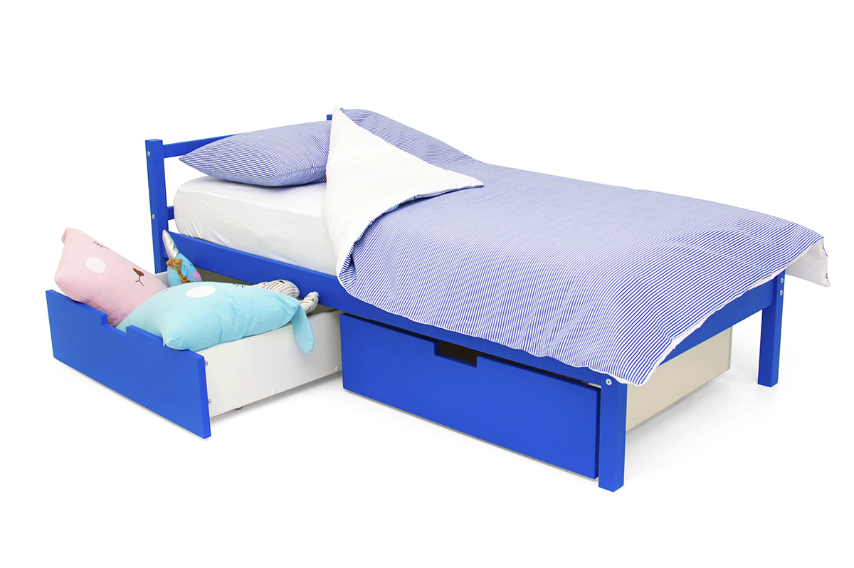 Детская кровать Svogen classic синяя БЕЛЬМАРКО  326801 Синий Santreyd  - Вид №3
