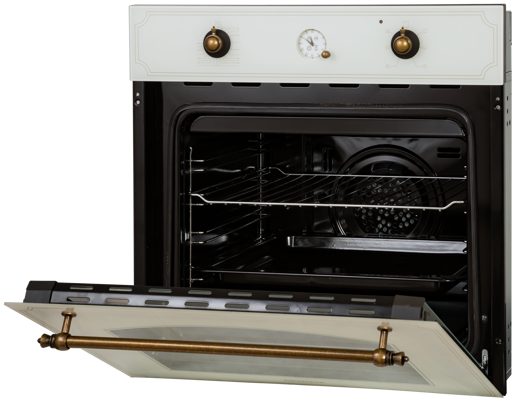 9014484 Электрический духовой шкаф RENOVA O90-6BGS4 бежевый STDN-0064838 - Вид №1