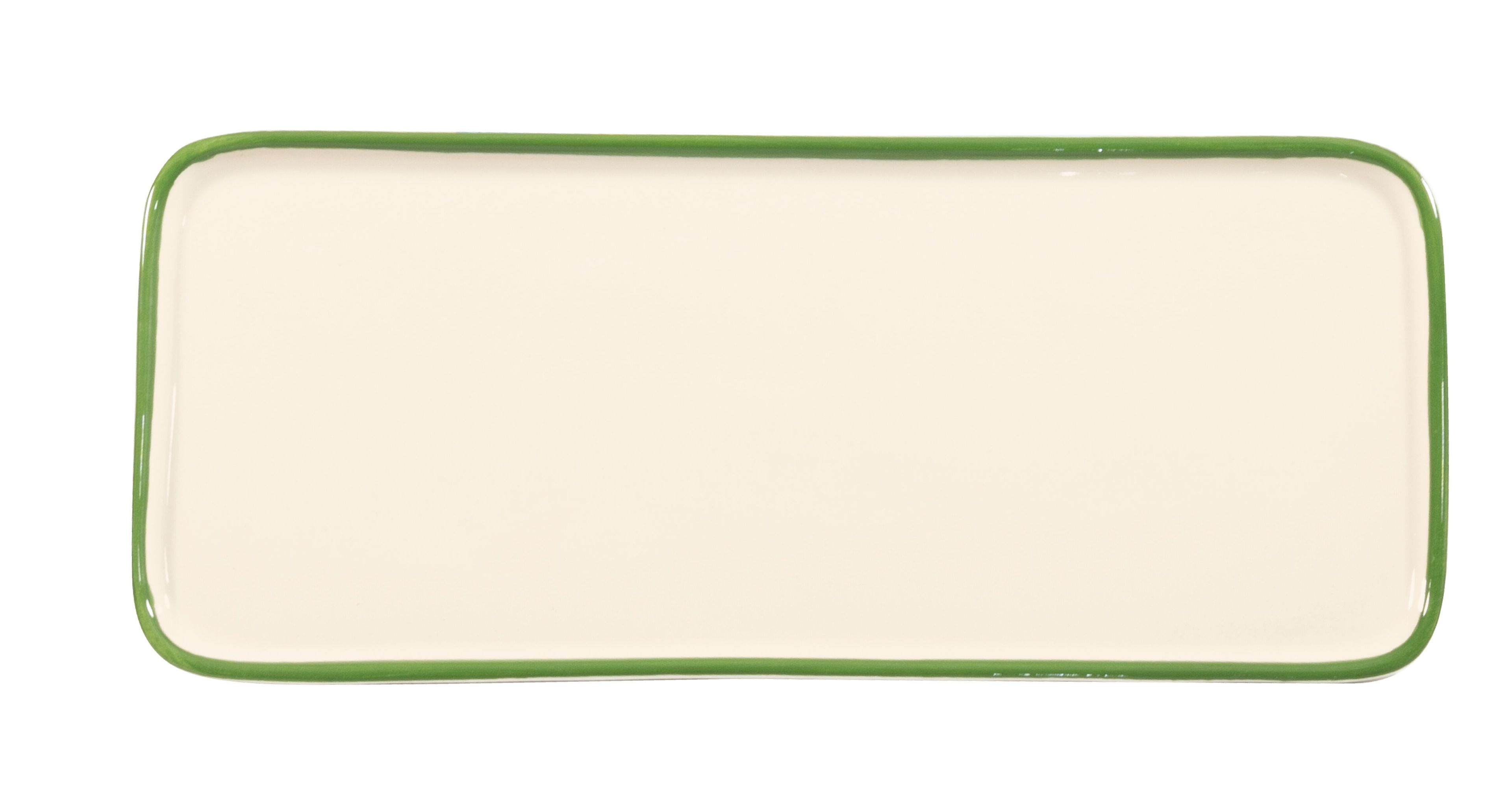 Керамическая прямоугольная тарелка Zafferano Лидо ARCH-00012527 - Вид №3